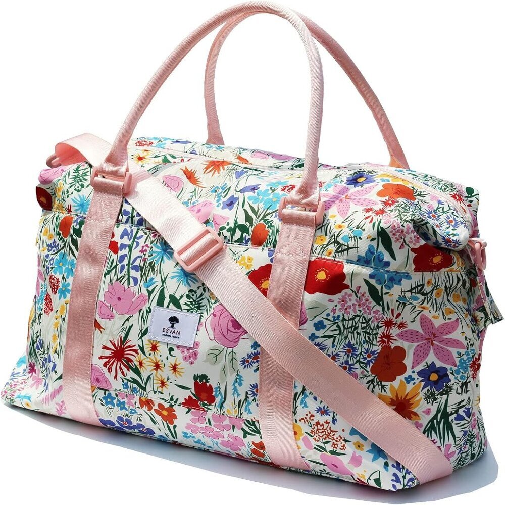 Travel Tote Duffel Gym Bag,Weekender Overnight Carry-on Tote Crossbody Bag with